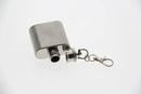 Homiu Stainless Steel Hip Flask Keyring