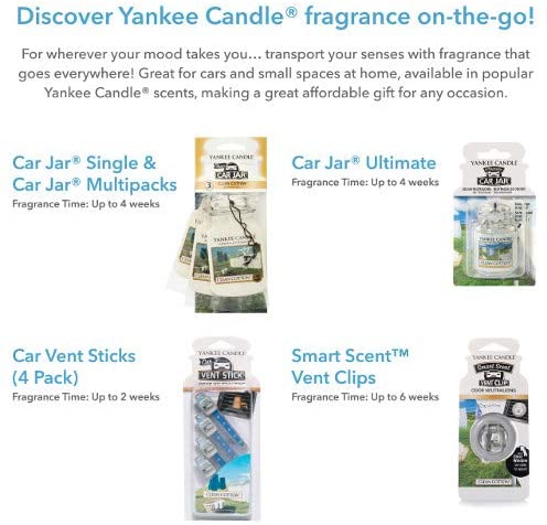 Yankee Candle Car Vent Stick Black Coconut