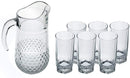 PASABAHCE - VALSE - 7 Piece Jug and Glass Set