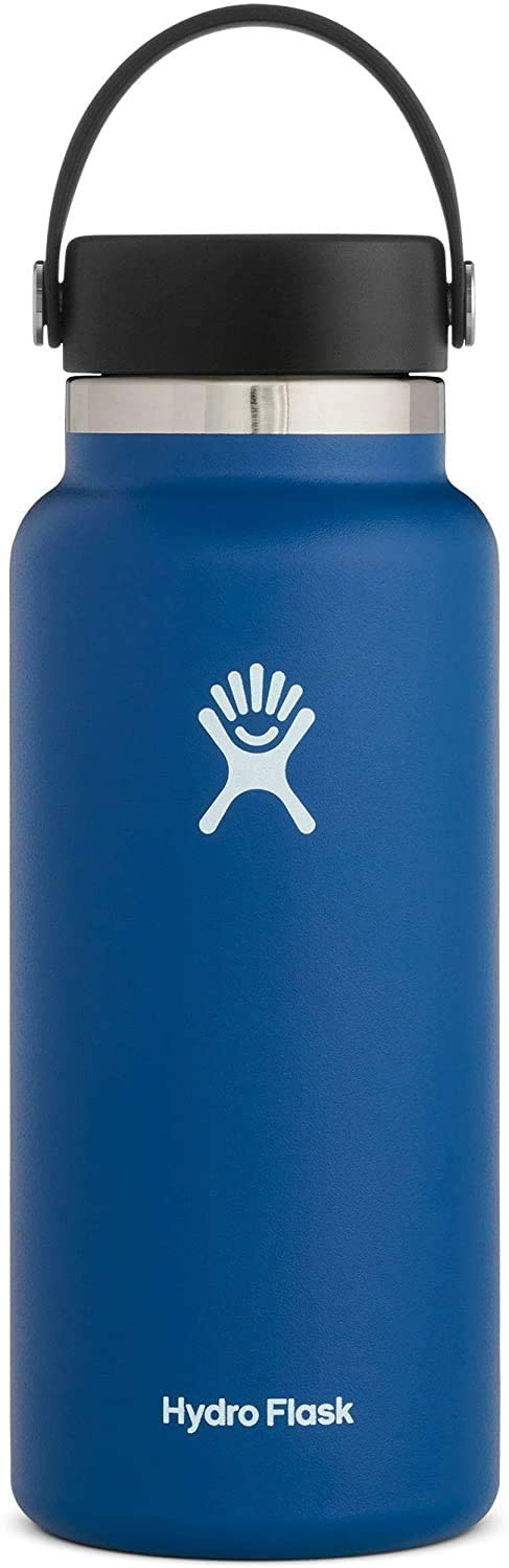 Hydro Flask Wide Mouth 20oz, Cobalt Blue