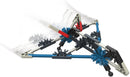 Great Games Kenx Plane, Multi-Coloured, Stealth Plane Building Set, 60 Piece Set