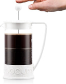 Bodum Brazil French Press Coffee Maker 8 Cup, 1 L Cream - Kitchen Appliances