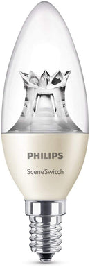 Philips Scene Switch LED E14 Edison Screw Candle Light Bulb