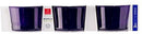 Bormioli Rocco Bodega Mini Purple Tumbler Tumbler, 12 Ounce, Set of 3