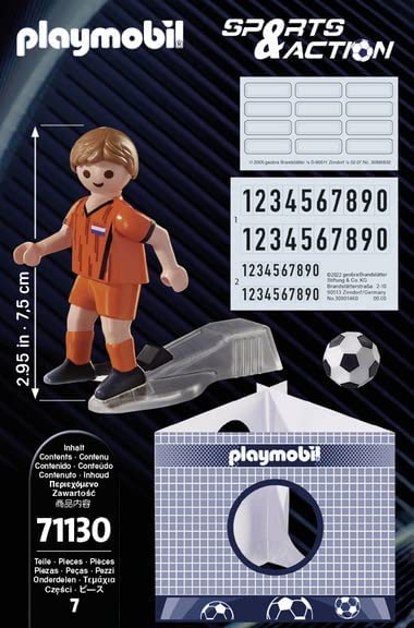 Playmobil 71130 Football Player, Netherlands