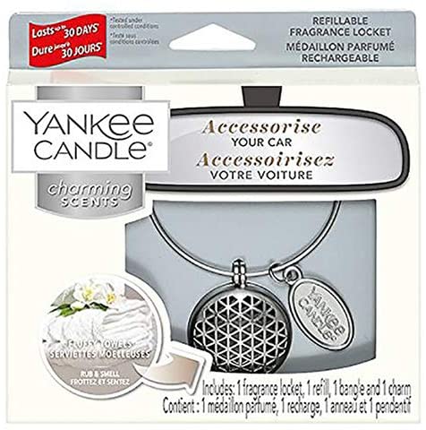 Yankee Candle Charming Scents Starter Kit, Fluffy Towels, Geometric