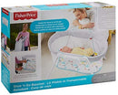Fisher-Price GBR67 Stow and Go, Portable Bassinet with Calming Vibrations, Suitable From Birth for New-borns