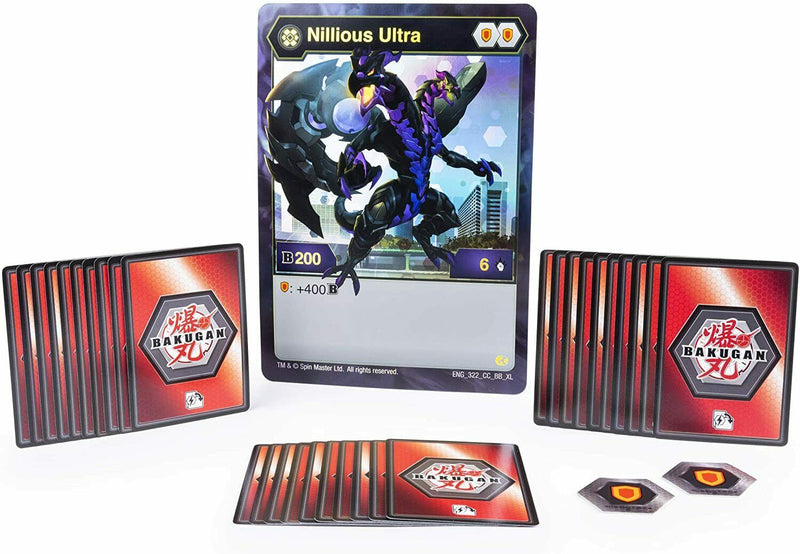 BAKUGAN Deluxe Battle Brawlers Card Collection - Nillious