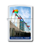 Zippo United Nations Lighter