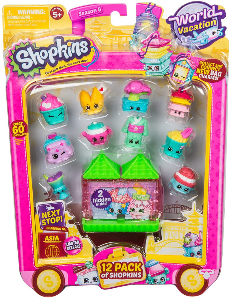 Shopkins Season 8 W2 Asia Toy 12 Pack