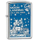 Zippo Planeta Moon Landing