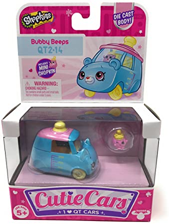 Shopkins Cutie Cars Bubby Beeps Figure Pack QT2-14