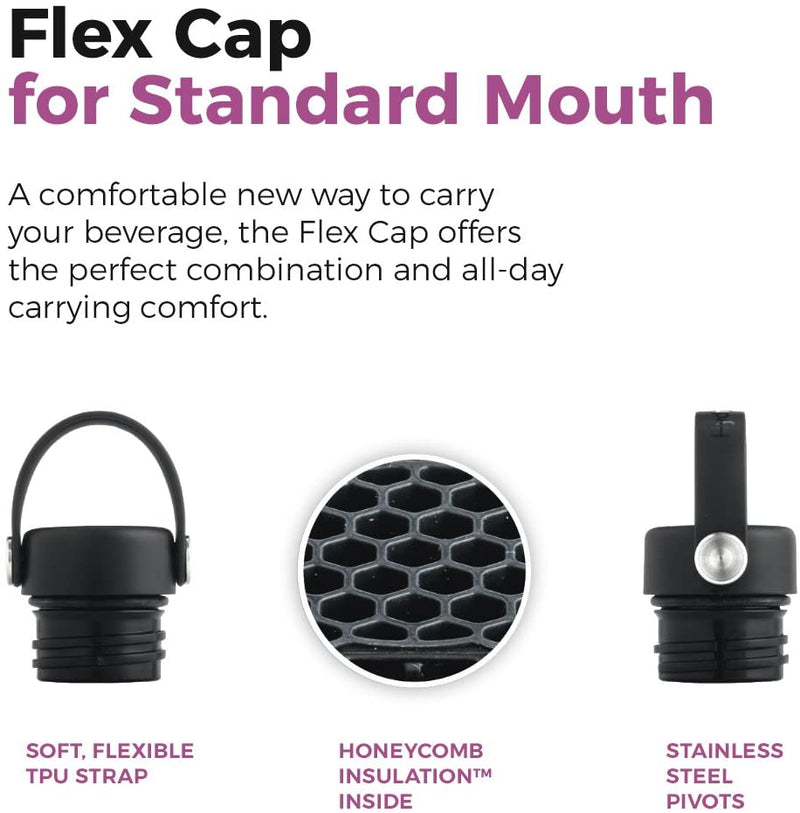 Hydro Flask Standard Mouth Leak Proof Flex Cap, Watermelon