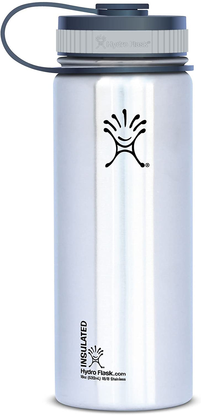 Hydro Flask Insulated Stainless Steel Water Bottle, Wide Mouth, 18-Oun