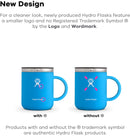 Hydro Flask Travel Coffee Mug 354 ml (12 oz), Stainless Steel & Vacuum Insulated with Press-In Lid, Olive