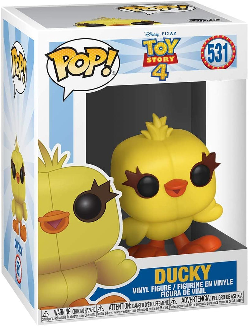 POP TOY STORY 4 - Vinyl: Disney: Toy Story 4: Ducky Collectible Figure, Multicolour