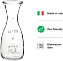 Bormioli Rocco 184179MU3321990 Misura Wine Carafe, Transparent, 1,000 ml, Glass, 34 Fluid_Ounces