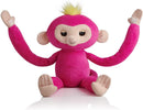Fingerlings HUGS - Bella (Pink) - Advanced Interactive Plush Baby Monkey Pet - by WowWee