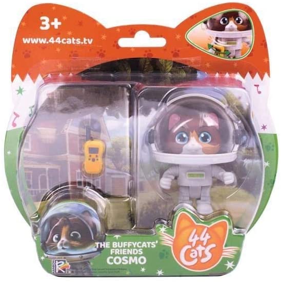44 Cats Cosmo + Walkie Talkie - 7cm/ 3" tall