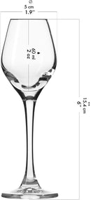 Krosno Splendour Collection | liqueur or vodka glasses | 60ml | Set of 6
