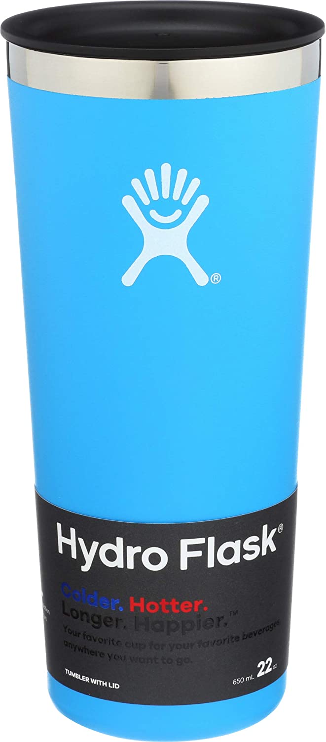 Hydro Flask Tumbler Mug, Blue, 22 oz