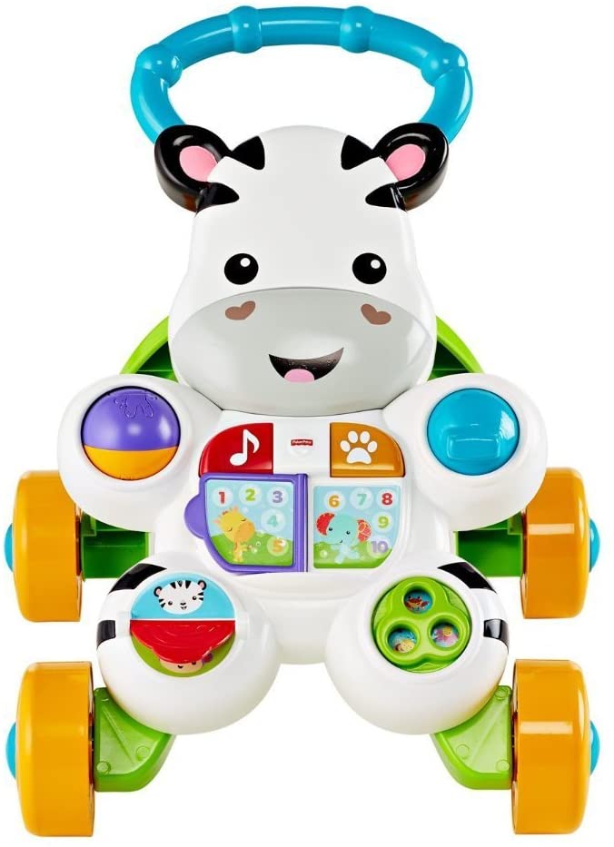 Fisher-Price Learn with Me Zebra Walker (English & Chinese Language)