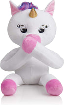 Wow Wee Fingerling Hugs Interactive Unicorn Plush, White