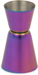 Homiu Cocktail Set Rainbow 5 Piece Includes Iridescent Stainless Steel