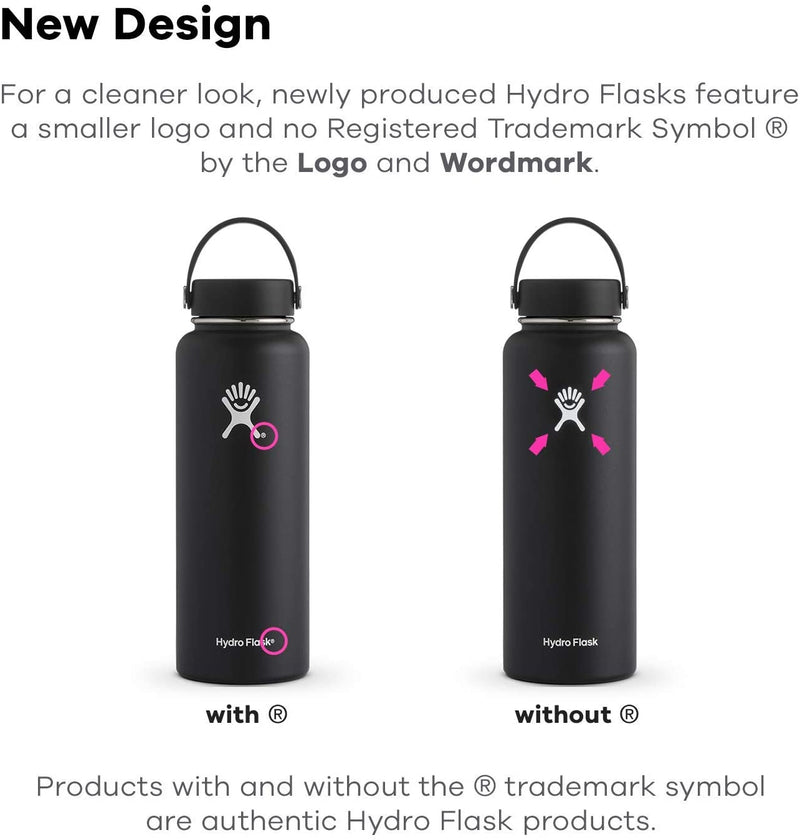 Hydroflask 40 Oz Wide Mouth With Flex Cap Graphite