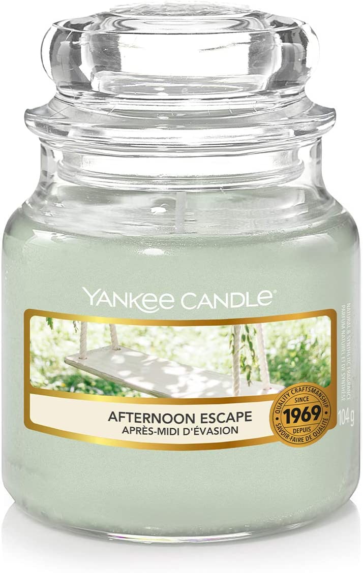 Yankee Candle Small Jar Candle Afternoon Escape Scented Candle
