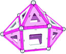 Geomag 342 Classic Building Set, Multicolor, 68 Pieces