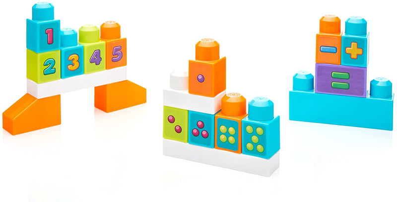Mega Bloks Stack & Learn Math Building Set