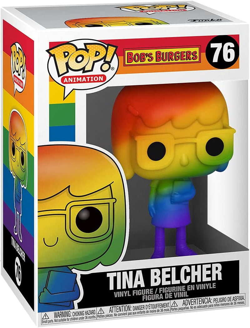 Funko 56981 POP Animation: Pride- Tina Belcher(RNBW)