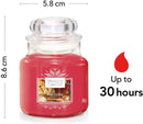 Yankee Candle Small Jar Scented Candle, After Sledding, Alpine Christmas Collection