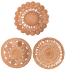 Homiu Patterned Jute Rug Natural Area Rug 100% Jute Mats Hardwearing Braided