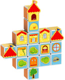 GEOMAG 144" Magicube Castles and Homes Building Set
