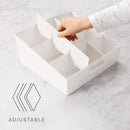 YouCopia Red Kitchen Cabinet Pantry ShelfBin Organizer, 2-Pack, Large