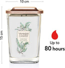 Yankee Candle Elevation Collection with Platform Lid  Arctic Frost Scented Candle, Large 2-Wick,