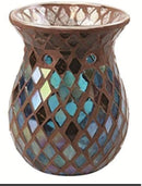 Yankee Candle Autumn Mosaic Blue, Wax Tart Burner, Melt Warmer