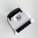 1000ml Wall Mounted Soap Dispenser Drilling Shower Gel Dispenser Liquid Shampoo Sanitizer Dispenser Holder (White)