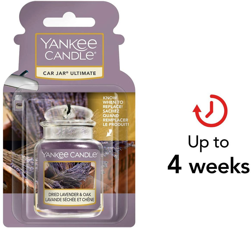 Yankee Candle Car Jar Ultimate Dried Lavender And Oak Farmers’ Market Collection