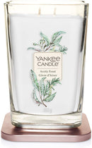 Yankee Candle Elevation Collection with Platform Lid  Arctic Frost Scented Candle, Large 2-Wick,