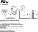 Turtle Beach Ear Force PX4 Wireless Gaming Headset ps3 ps4 xbox360
