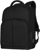 WENGER SWISS GEAR LINK 16" Laptop Backpack , Padded laptop compartment with iPad/Tablet / eReader Pocket in Black {21 Litres}