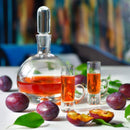 Krosno Liqueur Decanter | Brandy Wine Liquor Sherry Scotch Carafe Bottle | Legend collection | 600 ml