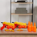 Nerf Alpha Strike Set 26-Piece Cobra RC-6 Dual Targeting Set - Includes 2 Toy Blasters, 4 Half-Targets, and 20 Nerf Elite Darts
