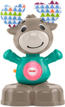 Fisher-Price Linkimals Musical Moose, Interactive Baby Toy with Lights and Sounds