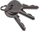Stanley 70 mm 3 Keys Barrel Brass Padlock