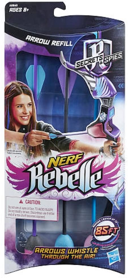 NERF Rebelle 3 Whistle Arrow Refill Pack For Agent Bow Blaster