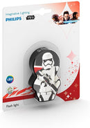 Philips Star Wars Stormtrooper Episode VIII Children's Pocket Torch and Flash Light, Synthetics, 0.3 W, Black